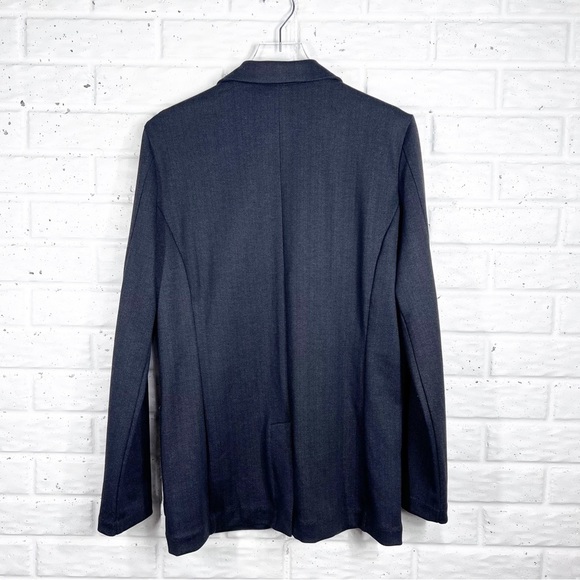 Liverpool Knit 2 button Blazer grey/black herringbone - Picture 2 of 9